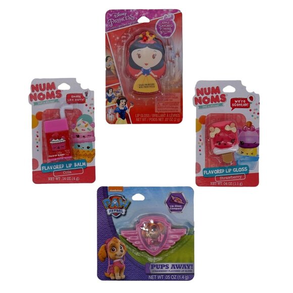 Assorted Flavored Lip Treats: Num Noms, Paw Patrol, and Disney Princess - Picture 1 of 4